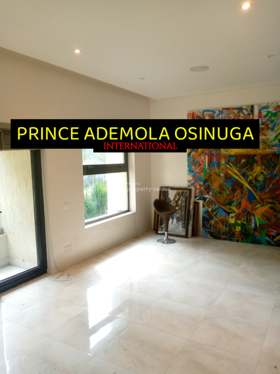 Very Private Luxury Medium Sized 4 Bedroom Terrace House +green Area, Banana Island Estate, Banana Island, Ikoyi, Lagos, Terraced Duplex for Rent