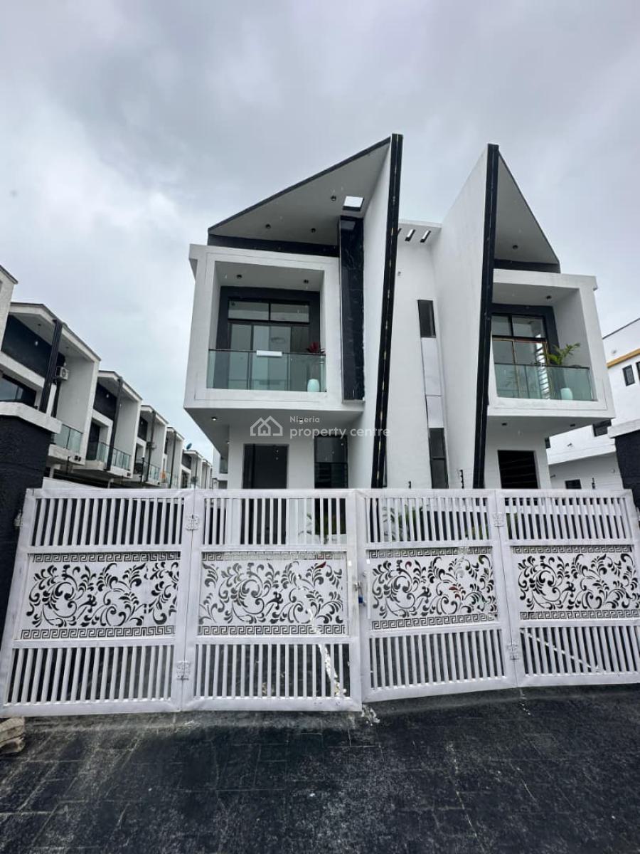 Elegant 4 Bedroom Duplex, Ikota, Lekki, Lagos, Semi-detached Duplex for Sale