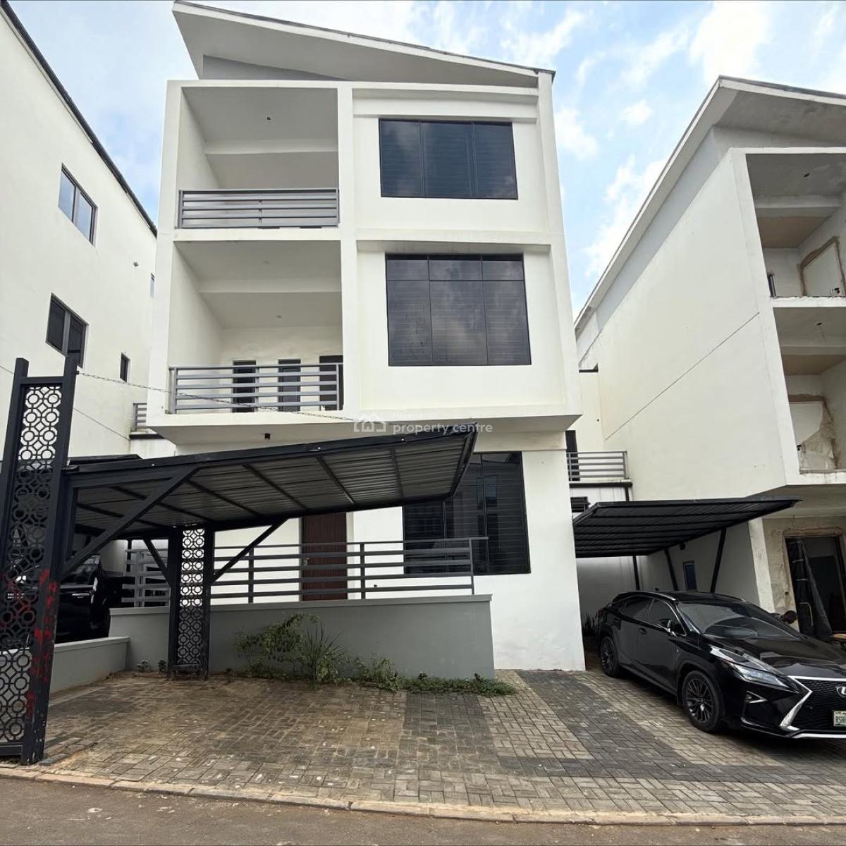 5 Bedroom Semi-detached Duplex 2 Rooms Bq, Asokoro District, Abuja, Semi-detached Duplex for Sale