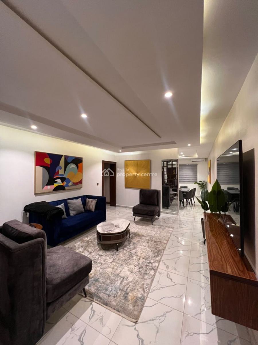 Luxury Fully Furnished 3 Bedroom Apartment, Guzape District, Abuja, Flat / Apartment for Rent