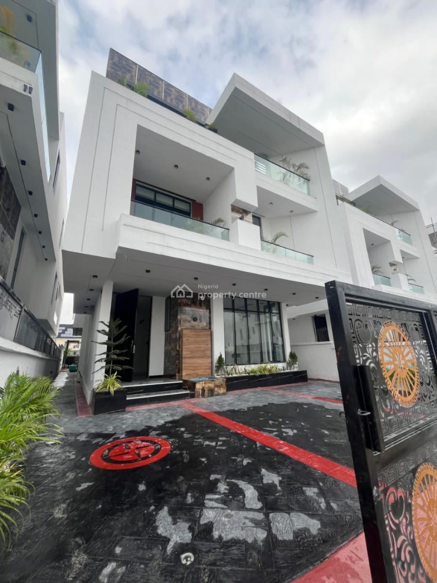 Contemporary 6 Bedroom Duplex, Chevron, Lekki, Lagos, Detached Duplex for Sale
