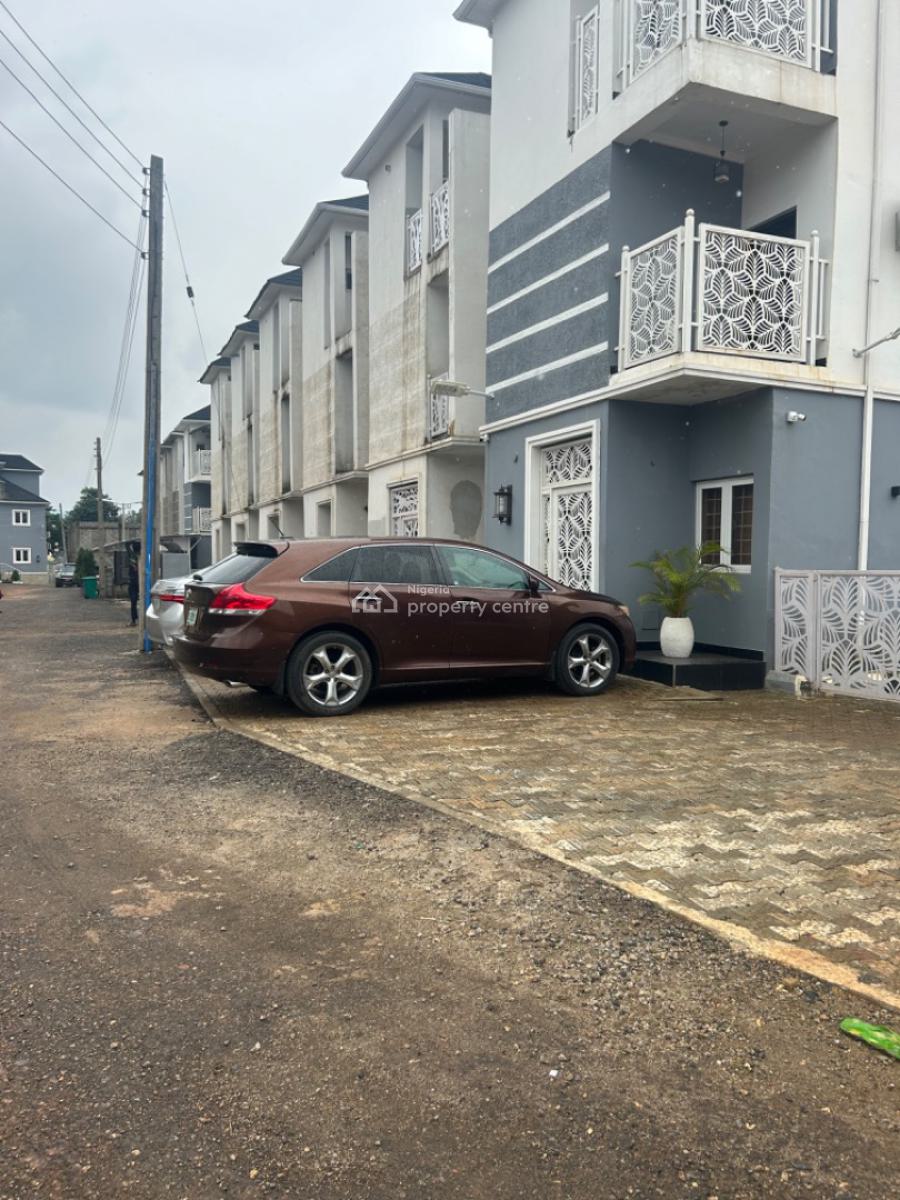 4 Bedrooms with Bq (carcass Option Available), Wuye, Abuja, Terraced Duplex for Sale