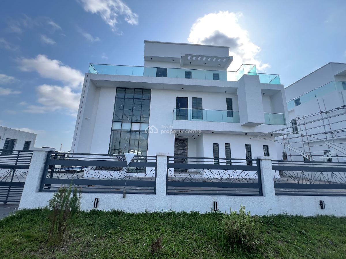 5 Bedroom Detached House with Bq ,swimming Pool & Cinema, Royal Garden Estate, Ajah, Lagos, Detached Duplex for Sale