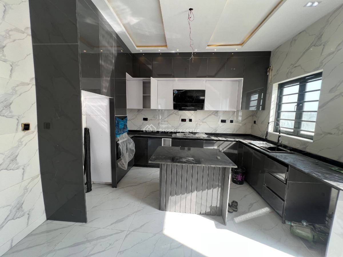 5 Bedroom Detached House with Bq ,swimming Pool & Cinema, Royal Garden Estate, Ajah, Lagos, Detached Duplex for Sale