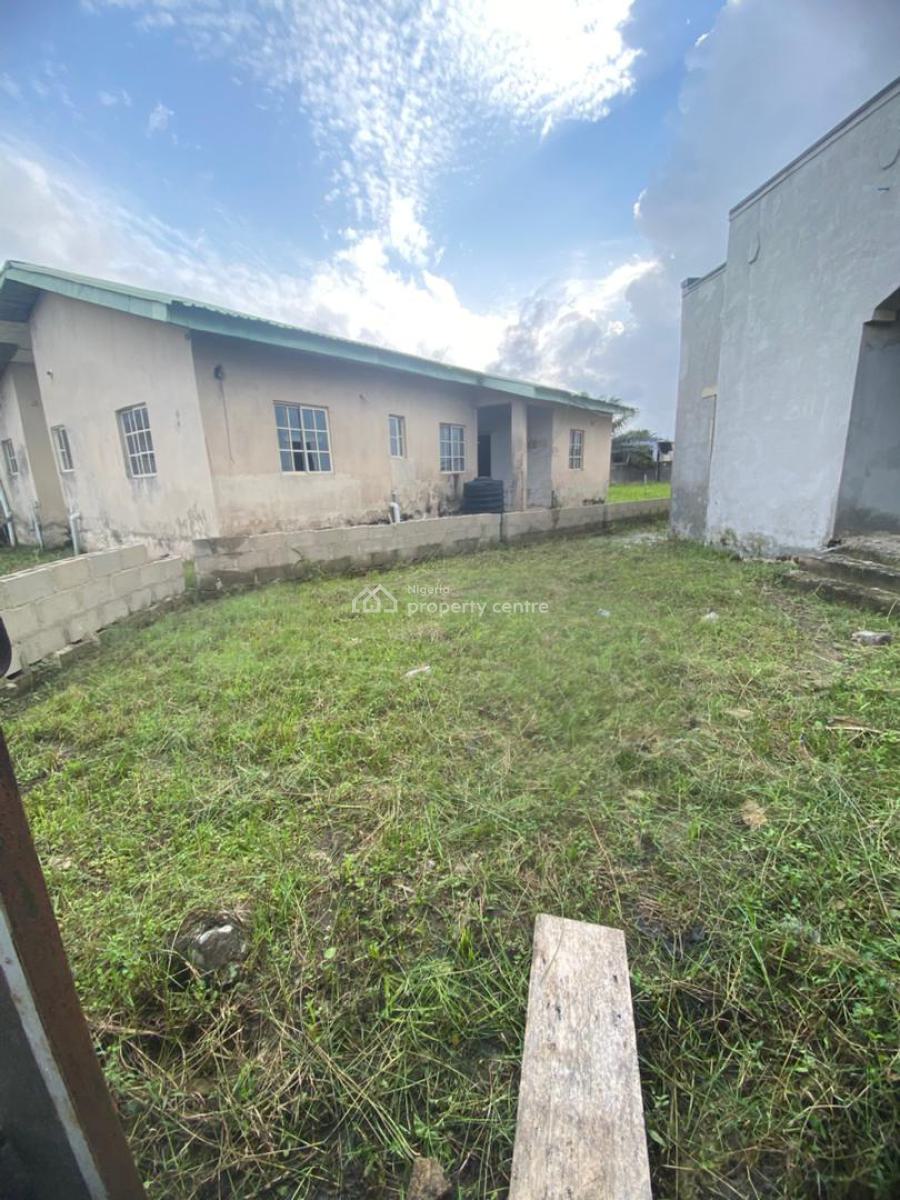4 Bedroom Bungalow (carcass), Sangotedo, Ajah, Lagos, House for Sale