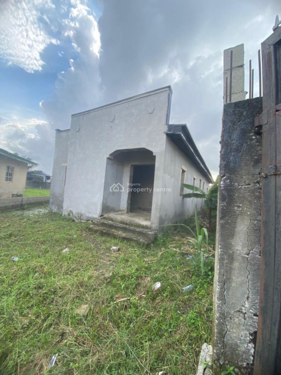 4 Bedroom Bungalow (carcass), Sangotedo, Ajah, Lagos, House for Sale