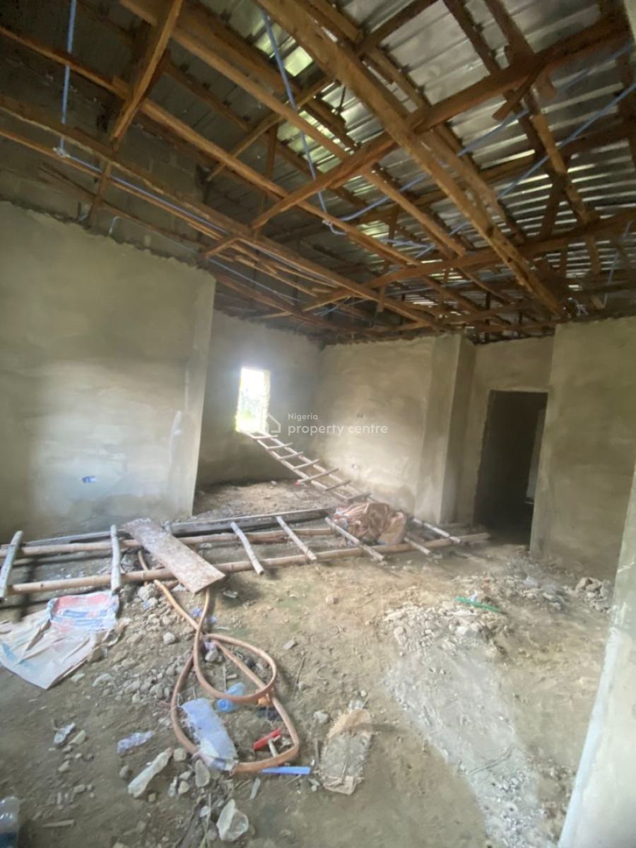4 Bedroom Bungalow (carcass), Sangotedo, Ajah, Lagos, House for Sale