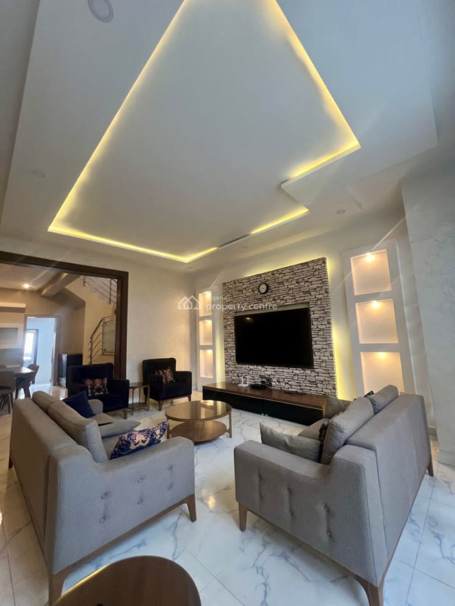 Luxuriously Finished, Fully Furnished Terrace Duplex, Main, Guzape District, Abuja, Terraced Duplex for Sale
