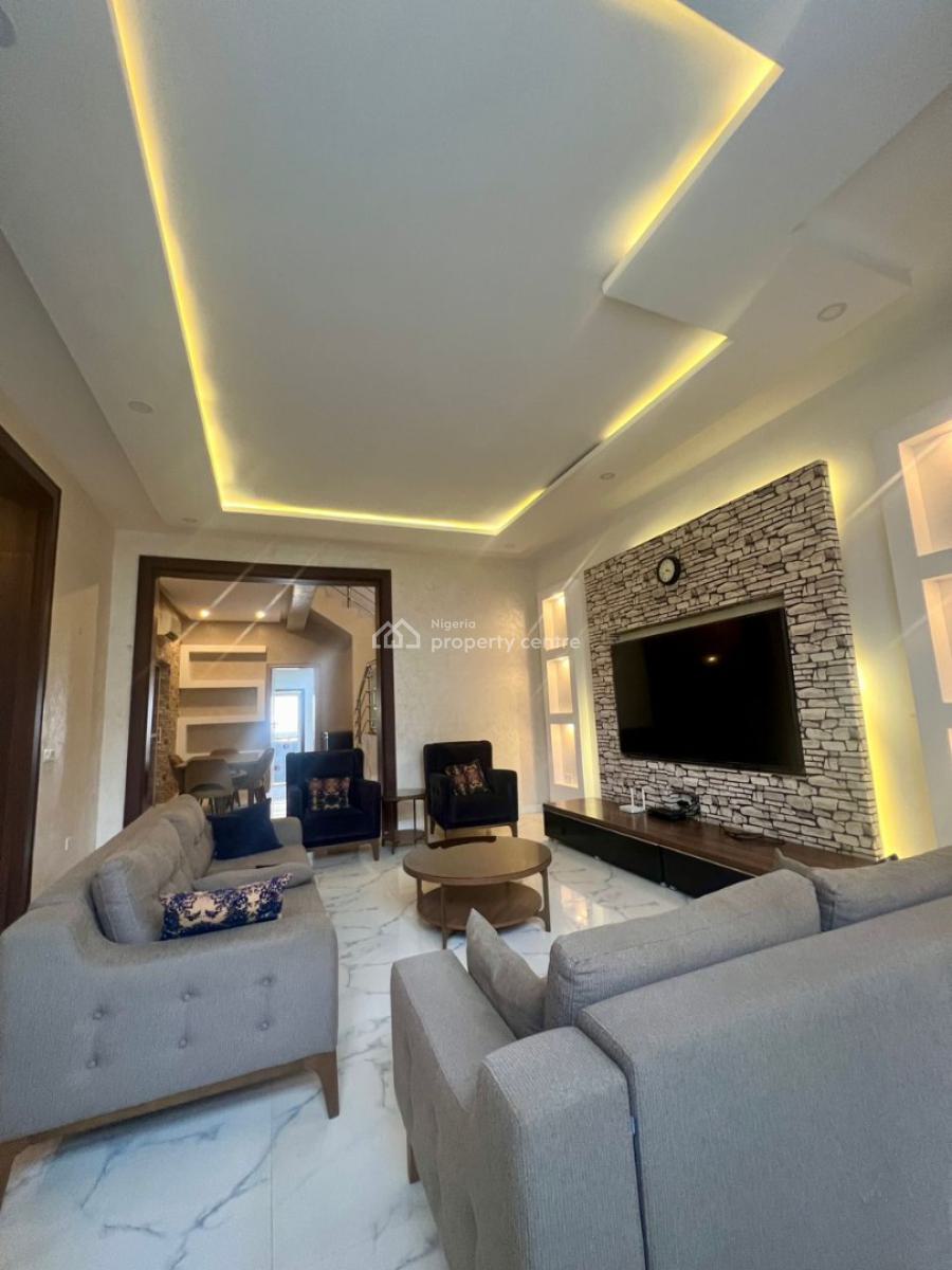 Luxuriously Finished, Fully Furnished Terrace Duplex, Main, Guzape District, Abuja, Terraced Duplex for Sale