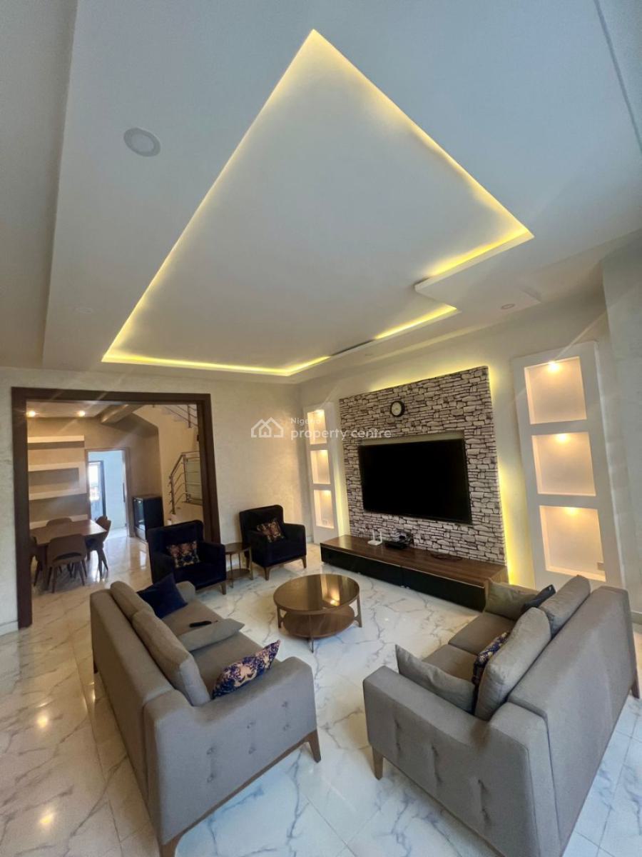 Luxuriously Finished, Fully Furnished Terrace Duplex, Main, Guzape District, Abuja, Terraced Duplex for Sale