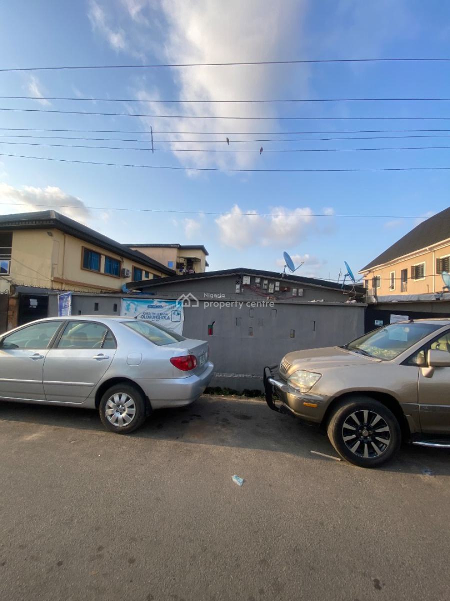 Solid Bungalow Strategically Located in a Prime Area, Off Adetola, Aguda, Surulere, Lagos, Mixed-use Land for Sale