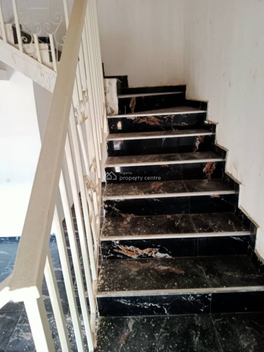 Distress 4 Bedroom Terrace Duplex with Private Parking Space, Salem Fourth Round About, Lekki, Lagos, Terraced Duplex for Sale