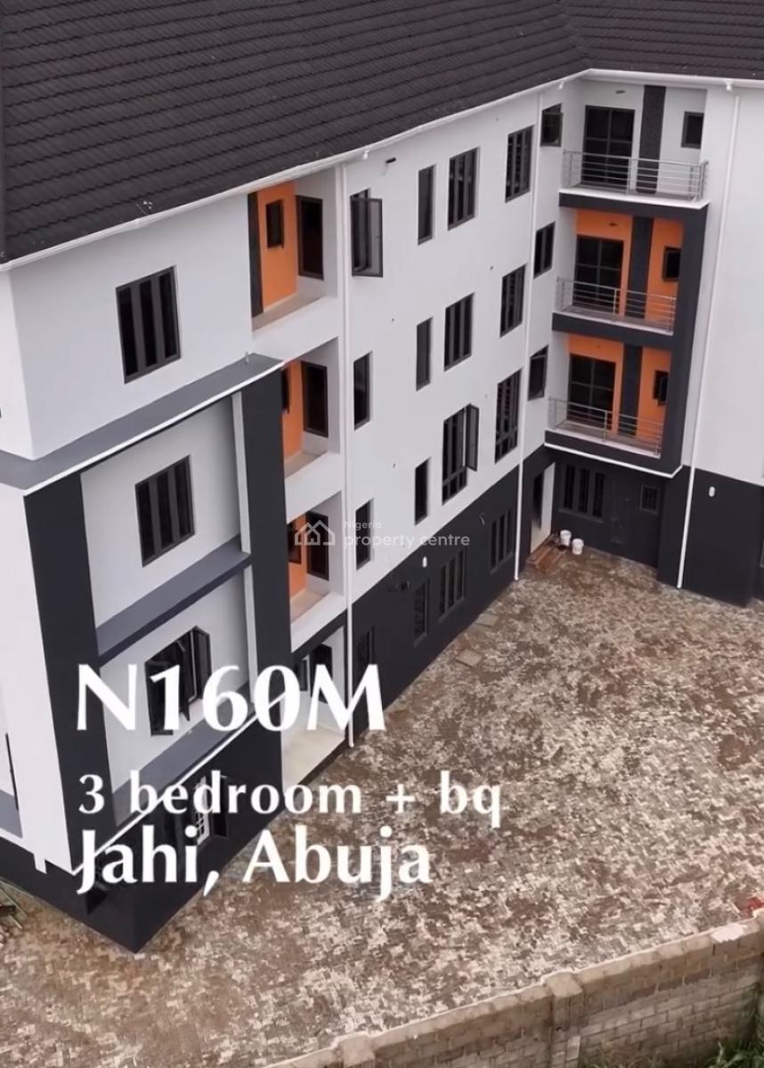 Luxury 3 Bedroom Apartment, Jahi, Abuja, Flat / Apartment for Sale
