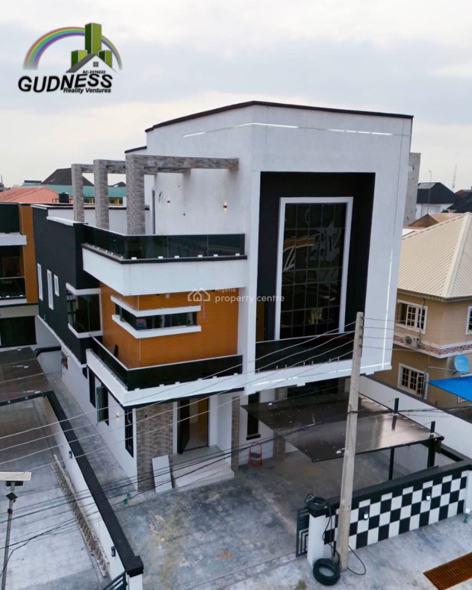 Fully Automated 6 Bedroom Detached Duplex with Penthouse & a Bq, Chevron, Lekki, Lagos, Detached Duplex for Sale