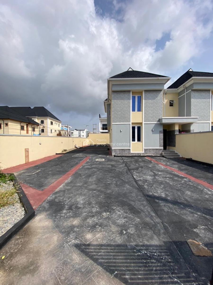 4 Bedroom Semi Detached Duplex with Bq (corner Piece), Ajah, Lagos, Semi-detached Duplex for Sale