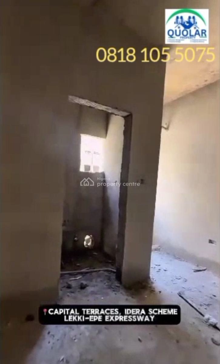 Newly Built 2 Bedroom Terrace Duplex with Bq, Capital Loft Estate Eleko Junction, Ibeju Lekki, Lagos, Terraced Duplex for Sale
