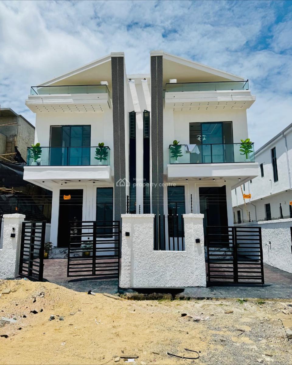 4 Bedroom Semidetached Duplex with Bq, Ajah, Lagos, Semi-detached Duplex for Sale