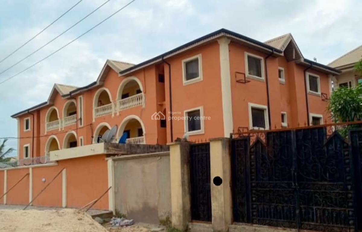 Solid 2 Storey Building of Block of 6 Flats, Off Ago Palace Way, Okota, Isolo, Lagos, Block of Flats for Sale
