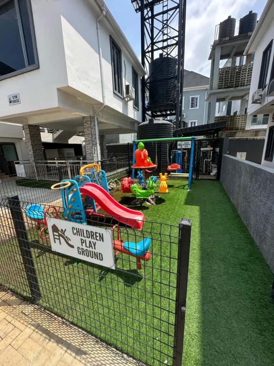 Fully Serviced 4 Bedroom with Bq, Ologolo, Lekki Phase 1, Lekki, Lagos, Semi-detached Duplex for Rent