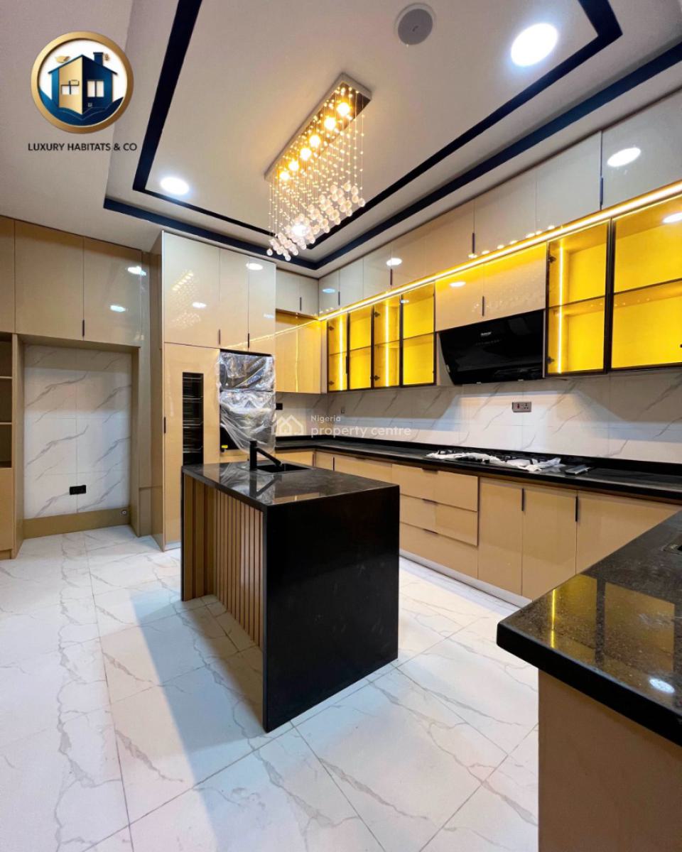 Fully Automated 6 Bedroom Detached Duplex with Penthouse & a Bq, Chevron, Lekki, Lagos, Detached Duplex for Sale