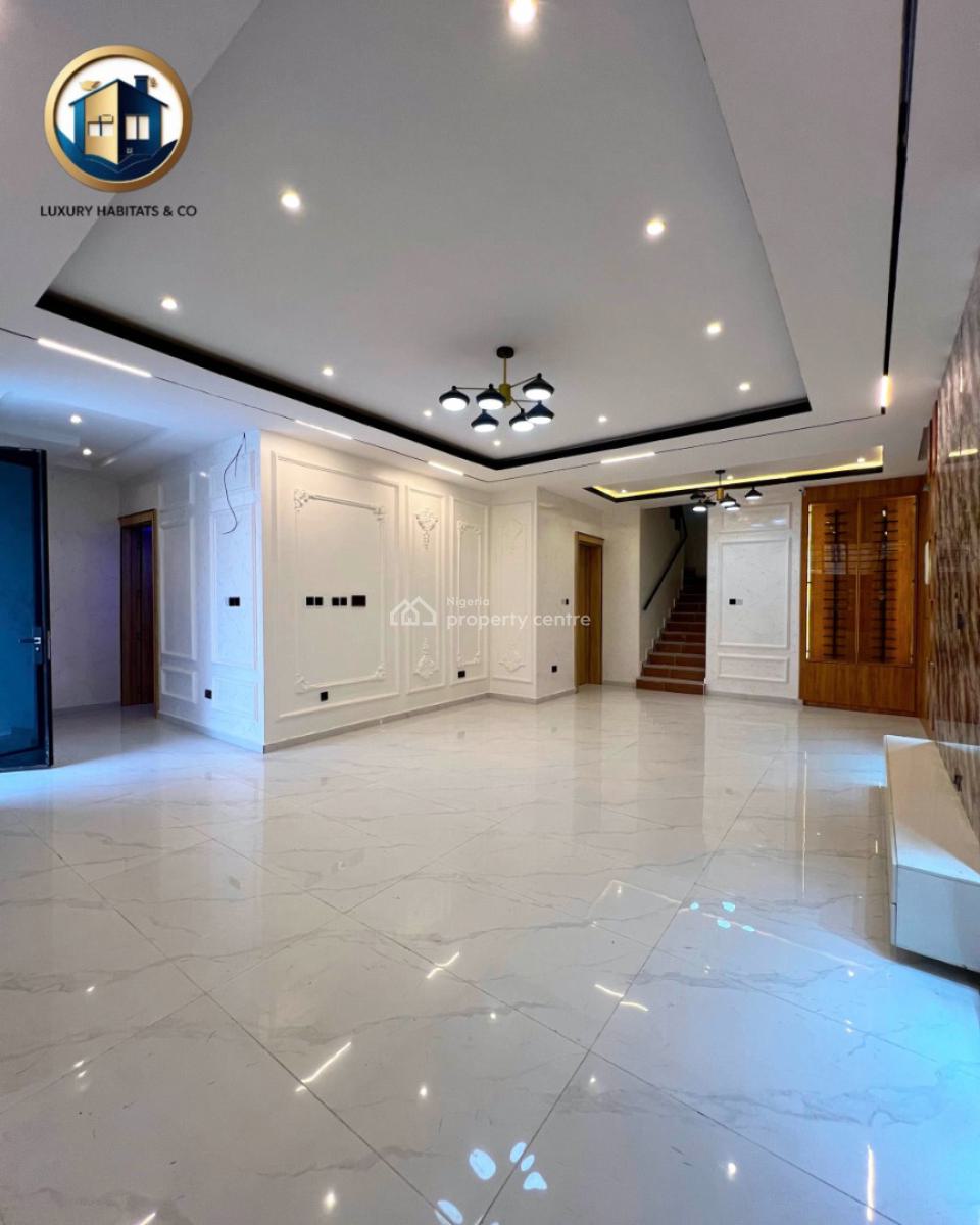 Fully Automated 6 Bedroom Detached Duplex with Penthouse & a Bq, Chevron, Lekki, Lagos, Detached Duplex for Sale