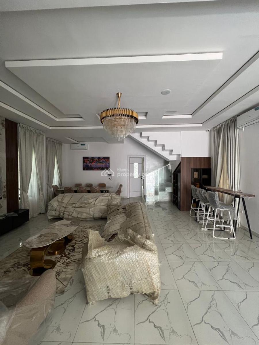 Furnished 5 Bedroom Detached Duplex, Orchid Before The Roundabout in an Estate, Lekki, Lagos, Detached Duplex for Rent