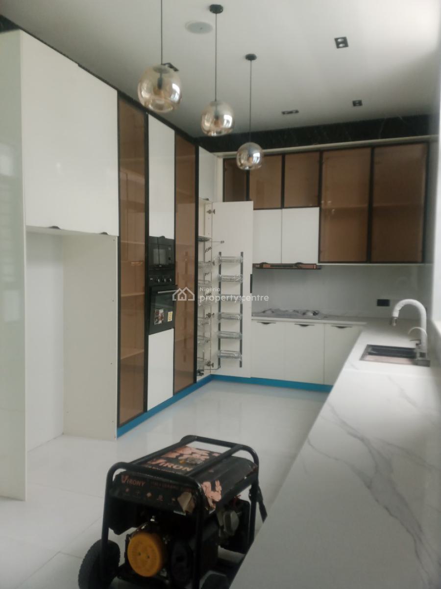 Modern 5 Bedrooms Fully Detached Duplex with Swimming Pool, Palm City Estate, After Ikota Shopping Complex, Ajah, Lagos, Detached Duplex for Sale