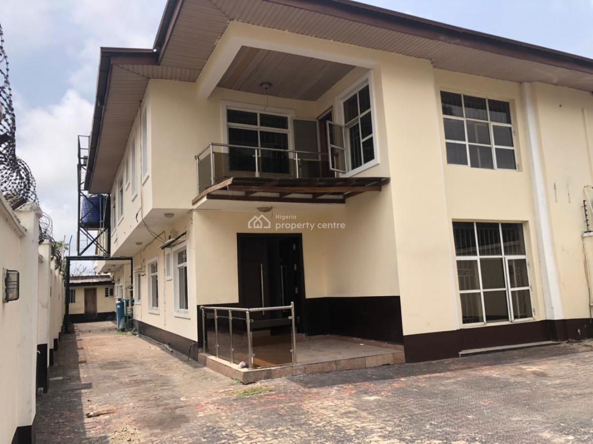 Lovely 5 Bedroom Semi Detached Duplex with a Room Bq, Lekki Phase 1, Lekki, Lagos, Semi-detached Duplex for Rent