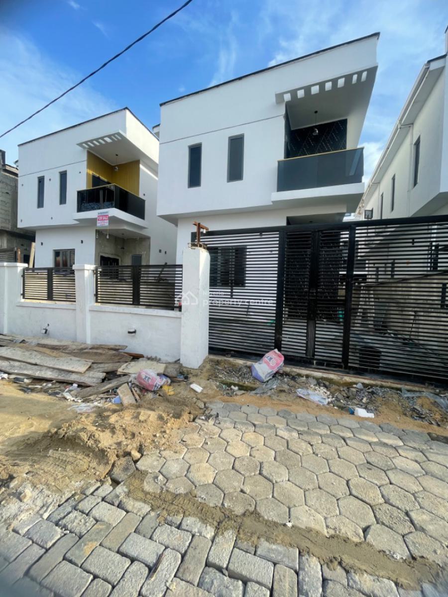 Awoof Awoof, Newly Built Luxury 4 Bedroom Fully Detached Duplex with Bq, Ikota, Lekki, Lagos, Detached Duplex for Sale