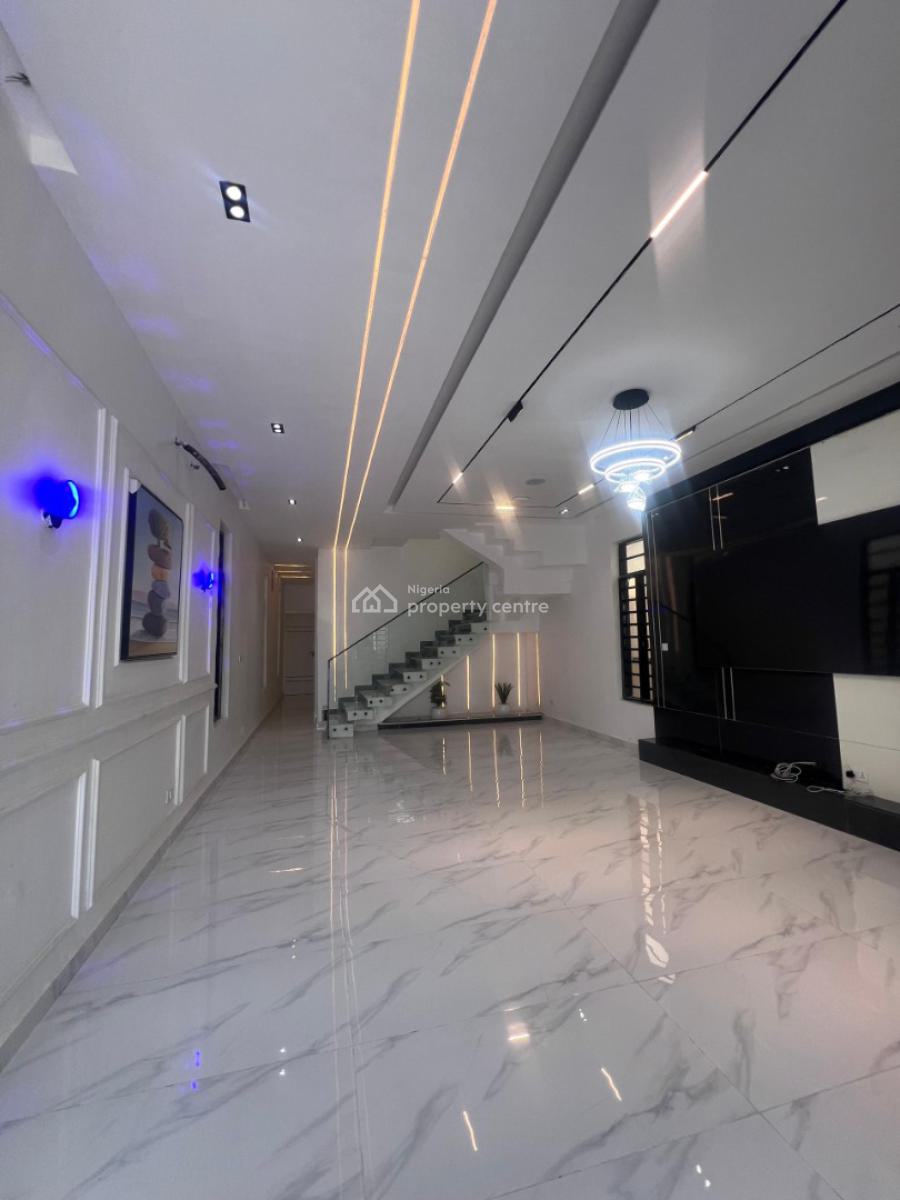 Brand New Luxurious 5 Bedroom Fully Detached Smart Duplex with Bq, Chevron, Lekki, Lagos, Detached Duplex for Sale