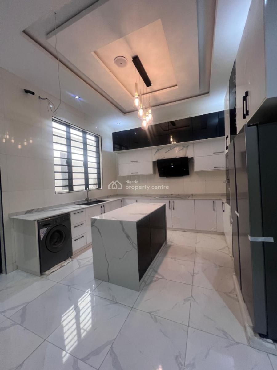 Brand New Luxurious 5 Bedroom Fully Detached Smart Duplex with Bq, Chevron, Lekki, Lagos, Detached Duplex for Sale