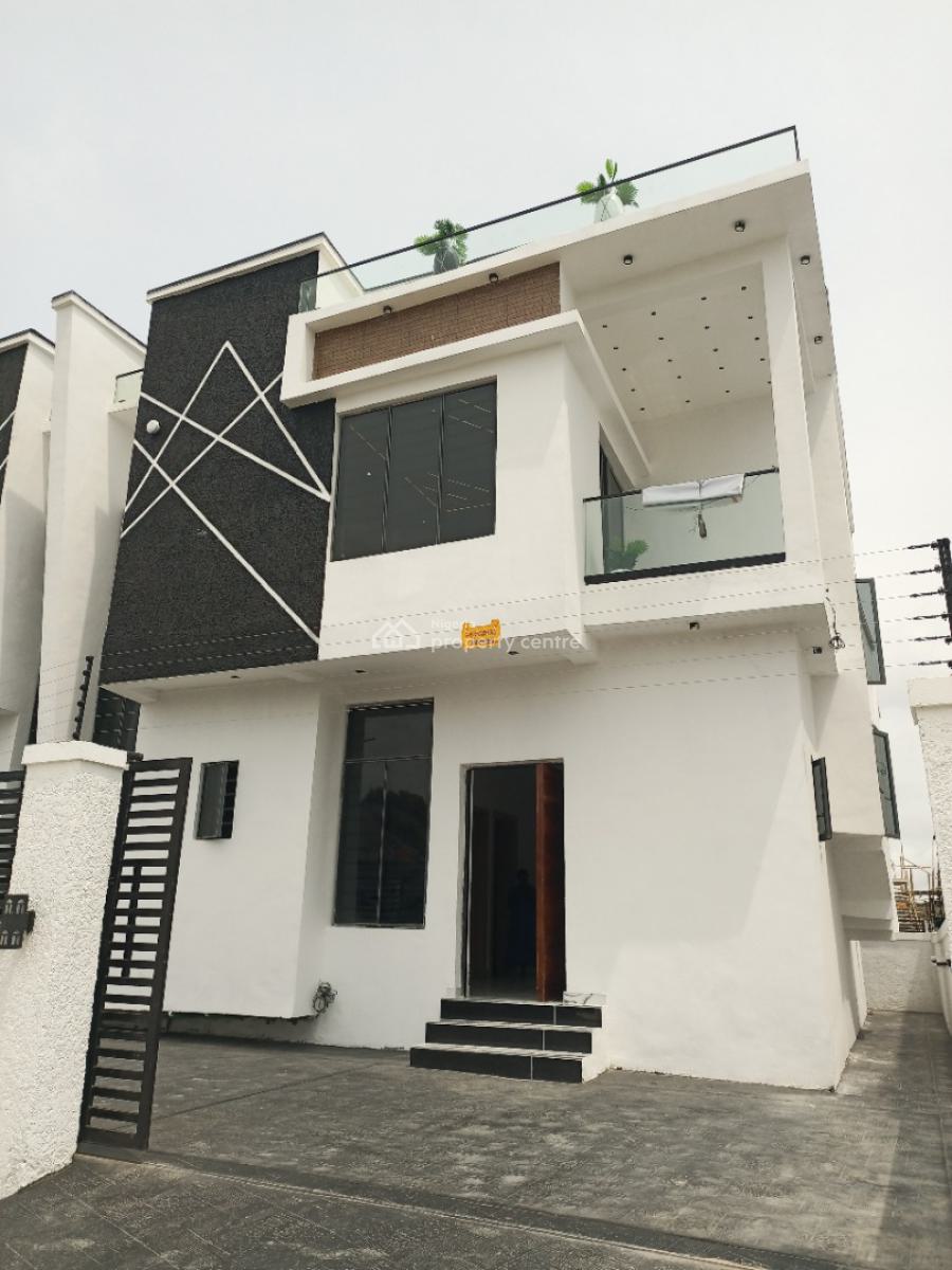 Newly Built 4 Bedroom Semi Detached Duplex with Bq, Abraham Adesanya, Ajah, Lagos, Semi-detached Duplex for Sale