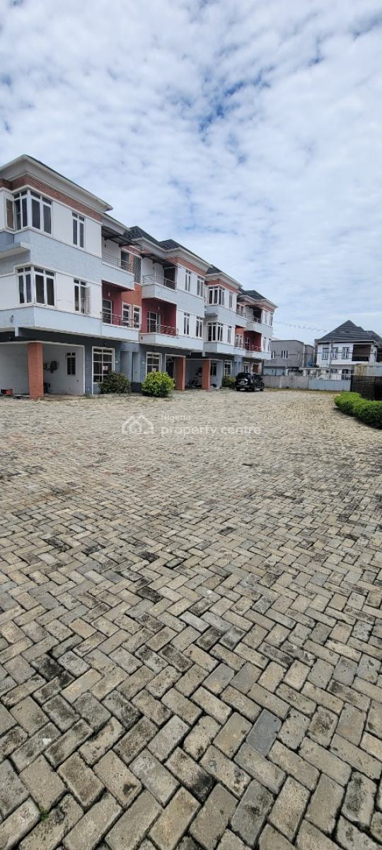 Luxury 4 Bedroom Terrace Duplex with Laundry Room and Bq, Gra, Ikota, Lekki, Lagos, Terraced Duplex for Sale