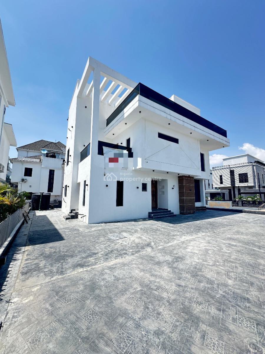 4 Bedroom Fully Detached Smart Home with a Bq, Osapa, Lekki, Lagos, Detached Duplex for Sale