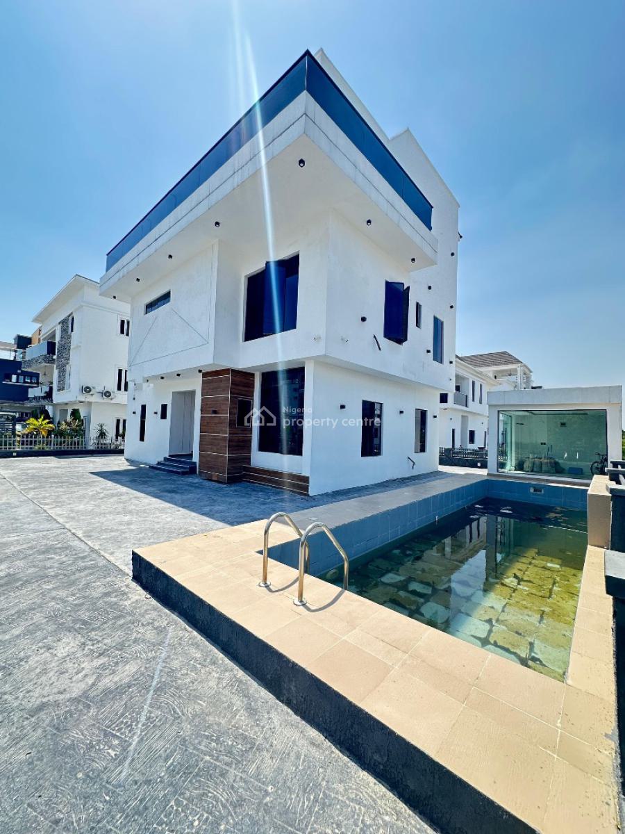 4 Bedroom Fully Detached Smart Home with a Bq, Osapa, Lekki, Lagos, Detached Duplex for Sale