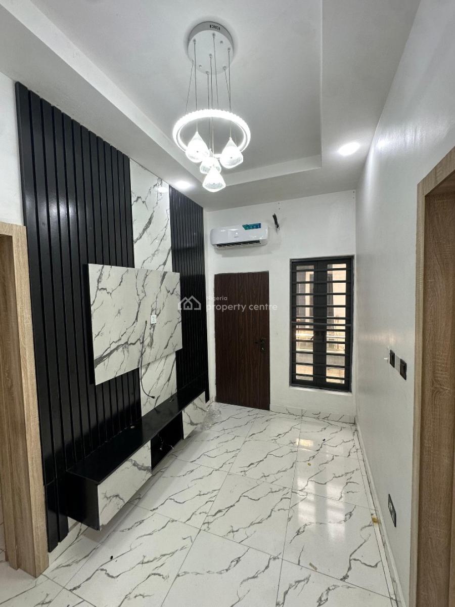 Fully Serviced 4 Bedroom Semi Detached Duplex with Ac, Ologolo, Lekki, Lagos, Semi-detached Duplex for Rent