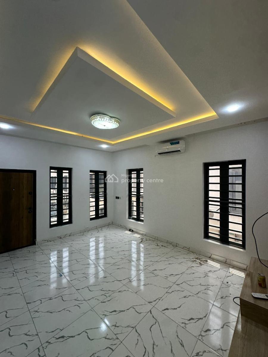 Fully Serviced 4 Bedroom Semi Detached Duplex with Ac, Ologolo, Lekki, Lagos, Semi-detached Duplex for Rent