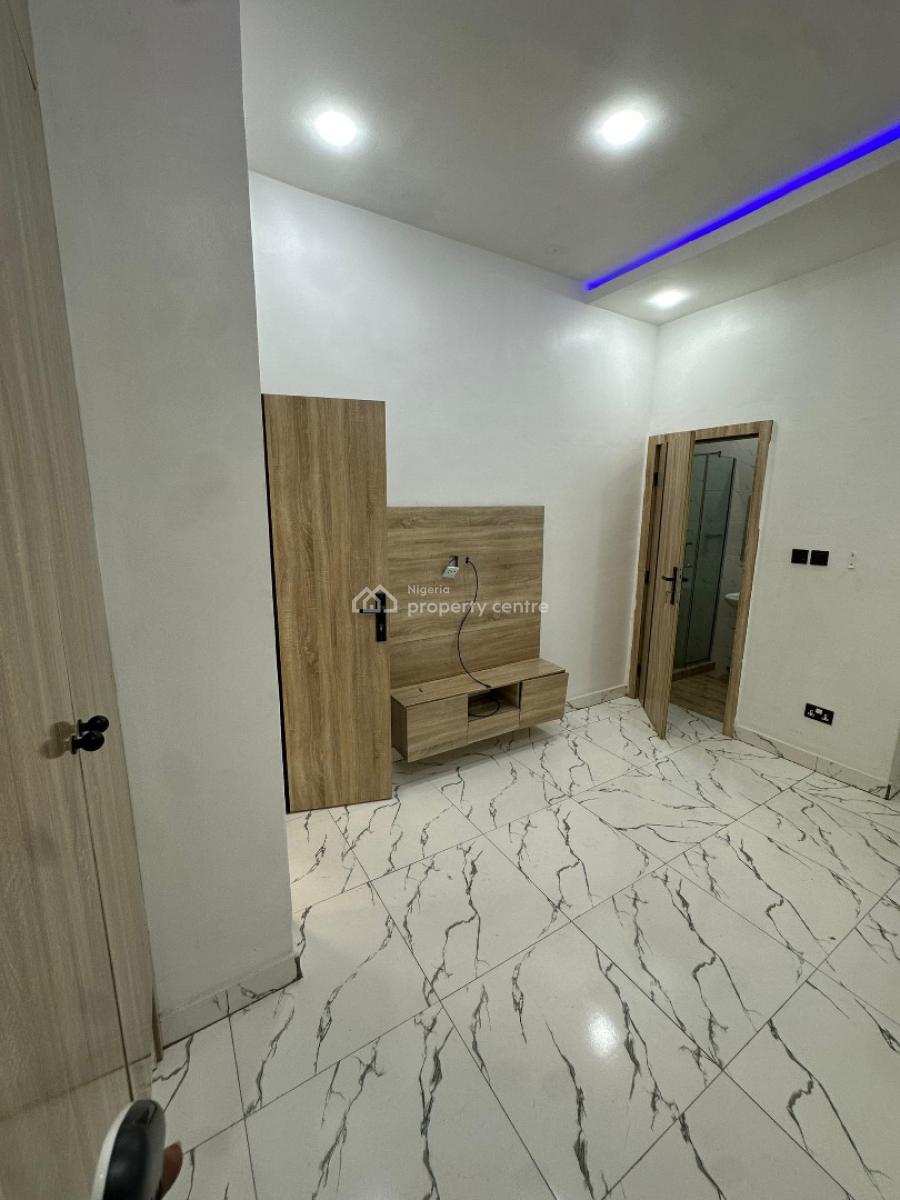 Fully Serviced 4 Bedroom Semi Detached Duplex with Ac, Ologolo, Lekki, Lagos, Semi-detached Duplex for Rent