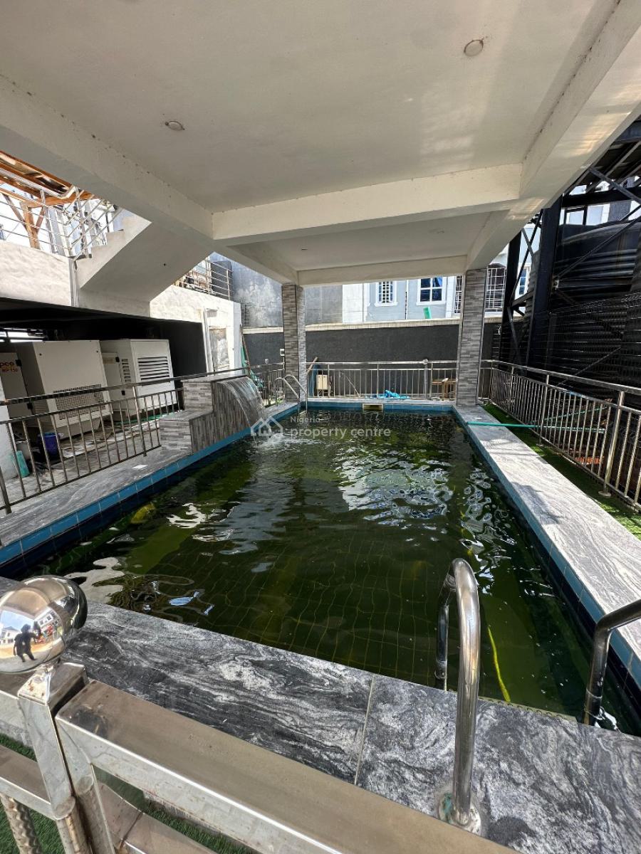 Fully Serviced 4 Bedroom Semi Detached Duplex with Ac, Ologolo, Lekki, Lagos, Semi-detached Duplex for Rent