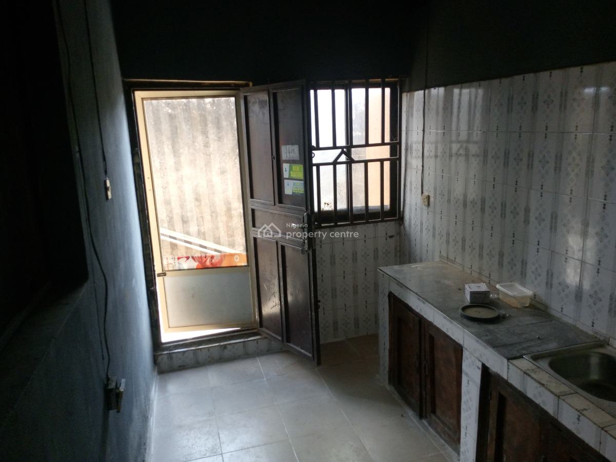 a Nice Two Bedroom Flat with Kitchen Cabinets and Wardrobes, Near Yakoyo, Ojodu, Lagos, Flat / Apartment for Rent