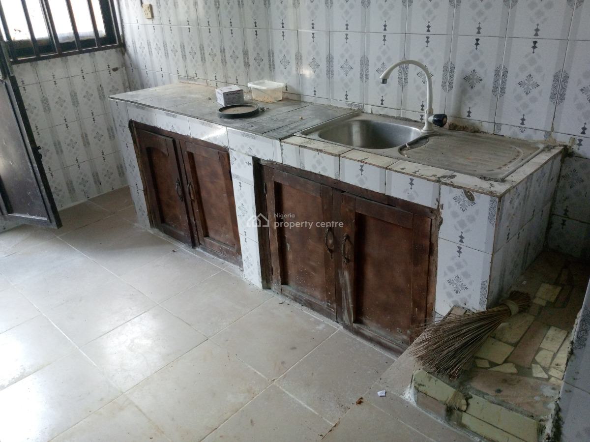 a Nice Two Bedroom Flat with Kitchen Cabinets and Wardrobes, Near Yakoyo, Ojodu, Lagos, Flat / Apartment for Rent