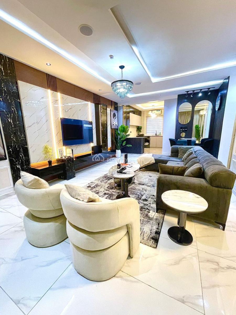 Luxury 2 Bed + Pool + Ps5 + Elevator, Ikate, Lekki, Lagos, Flat / Apartment Short Let