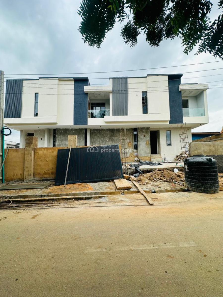 Newly 4 Bedroom Semi Detached Duplex with Bq, Gra Phase 1, Magodo, Lagos, Semi-detached Duplex for Sale