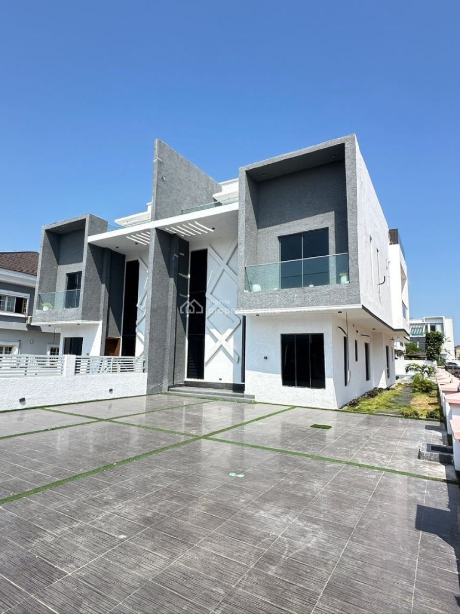 Luxury 5 Bedroom Semi-detached Duplex, Osapa, Lekki, Lagos, Semi-detached Duplex for Sale