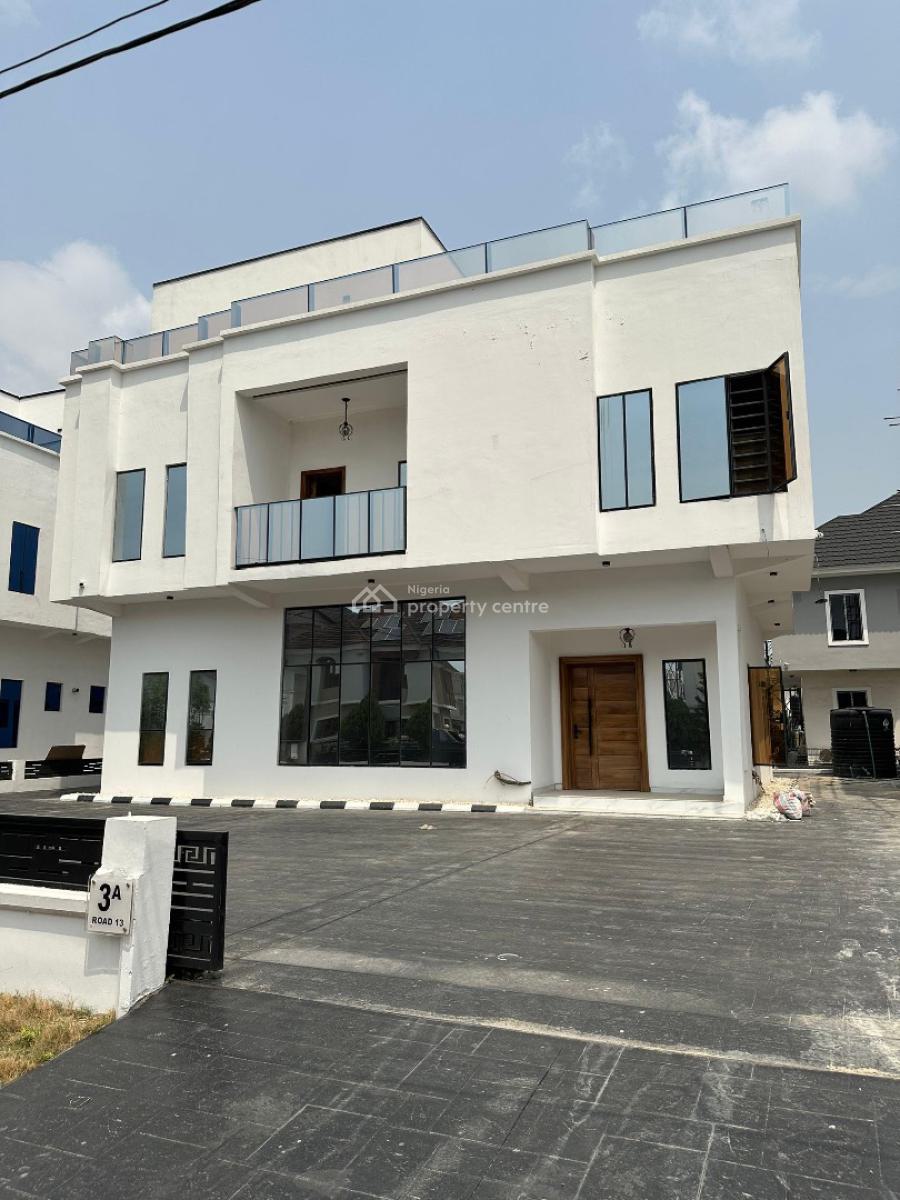 5 Bedroom Fully Detached Duplex with Bq, Osapa, Lekki, Lagos, Detached Duplex for Sale