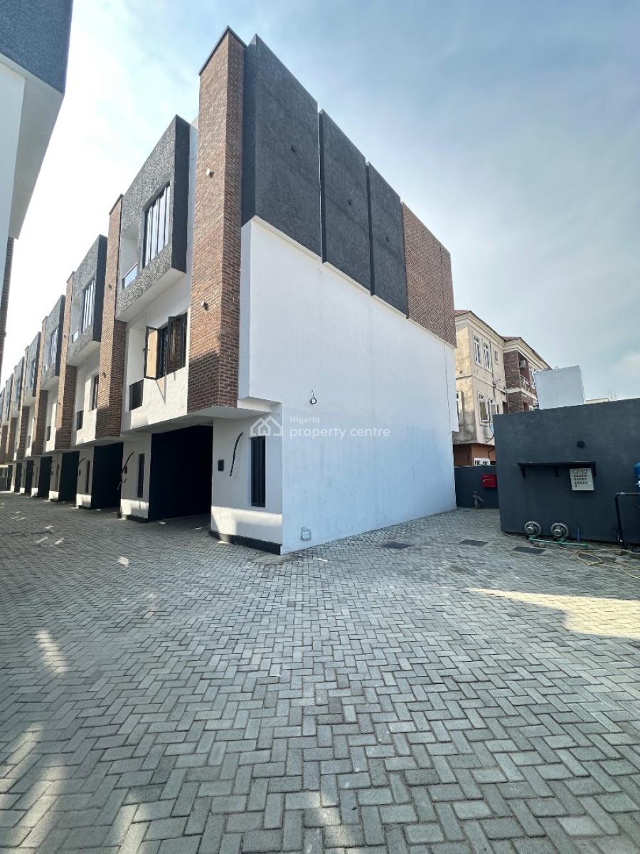 4 Bedroom Terrace Duplex with a Room Bq, Igbo Efon, Lekki, Lagos, Terraced Duplex for Sale