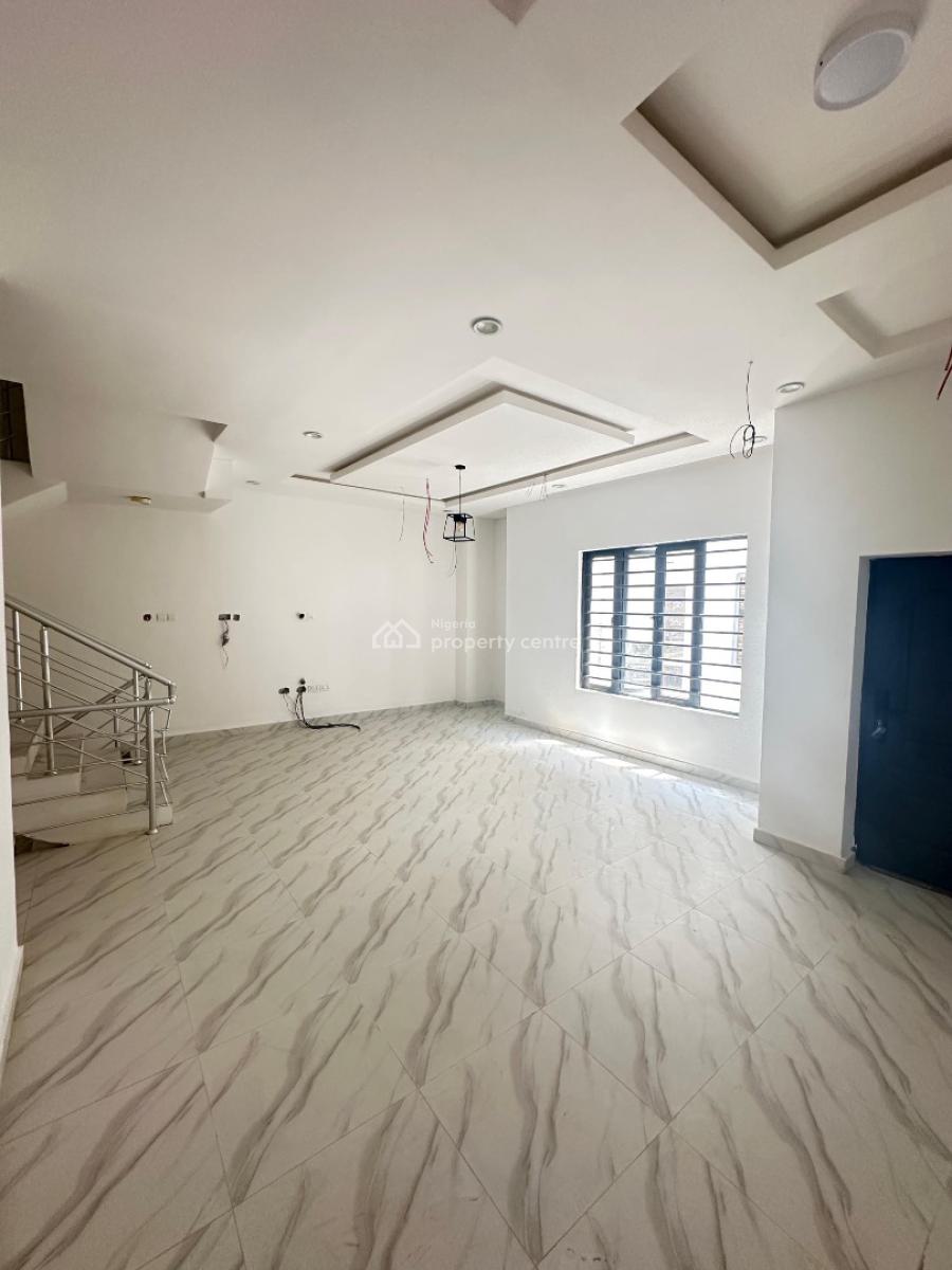 4 Bedroom Terrace Duplex with a Room Bq, Igbo Efon, Lekki, Lagos, Terraced Duplex for Sale