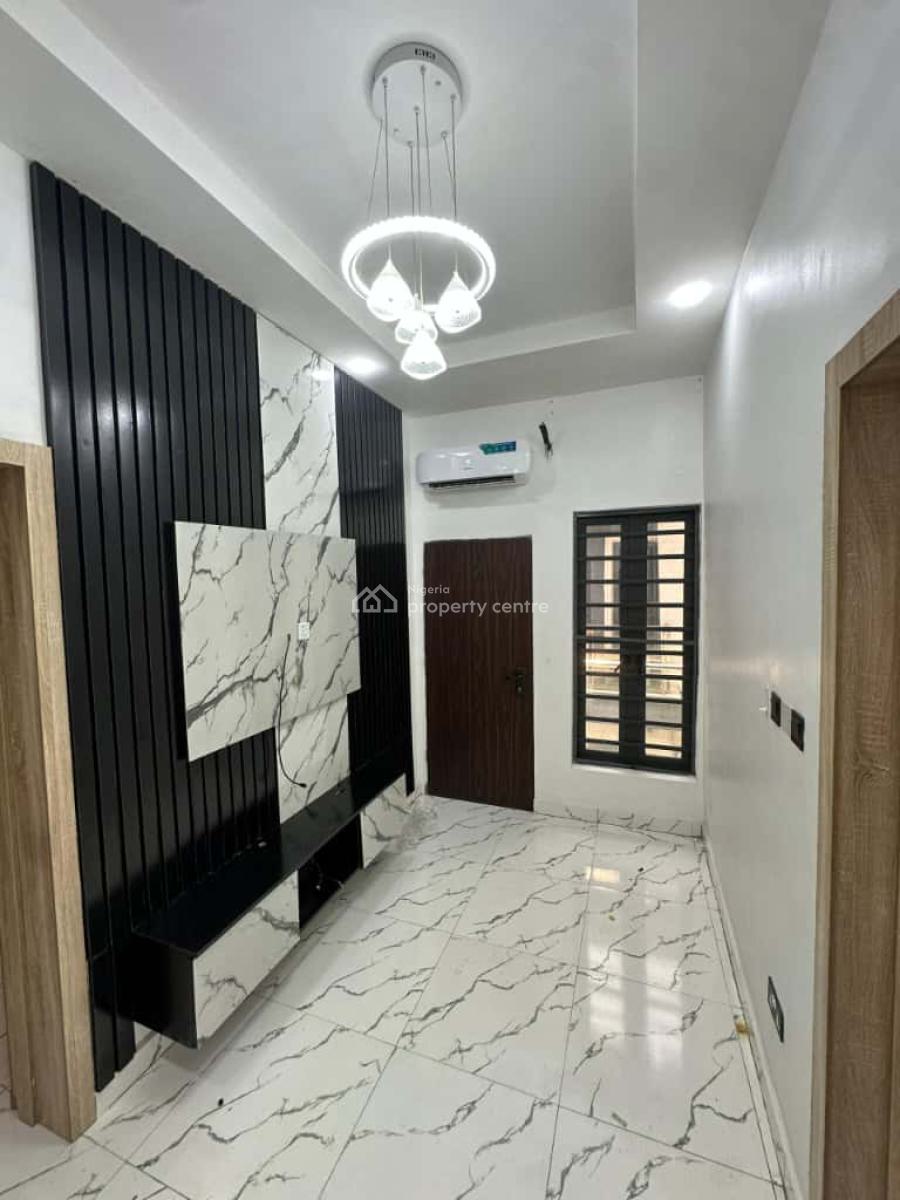 Fully Serviced 4 Bedroom Duplex with Bq, Ologolo, Lekki, Lekki, Lagos, Semi-detached Duplex for Rent