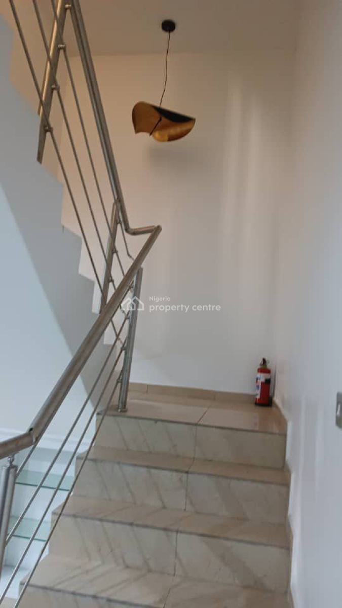 a Fully Serviced & Unfurnished 4-bedroom Terrace Duplex with Bq, Lekki, Lagos, House for Rent