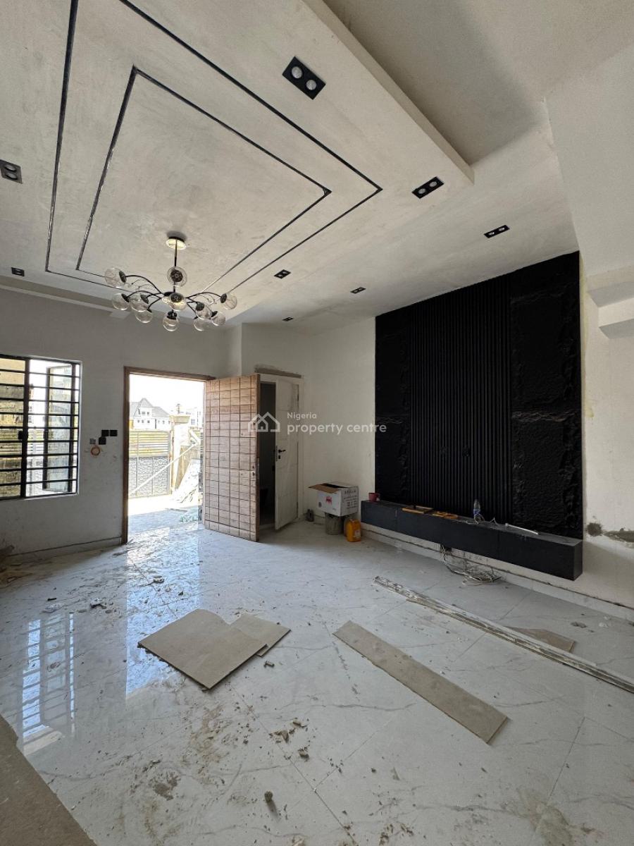 Newly Built 4 Bedroom Semi Detached Duplex with Bq Within an Estate, Chevron Toll Gate ,orchid Road, Lekki, Lagos, Semi-detached Duplex for Sale